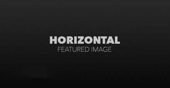 Template: Featured Image (Horizontal) Horizontal Featured Image