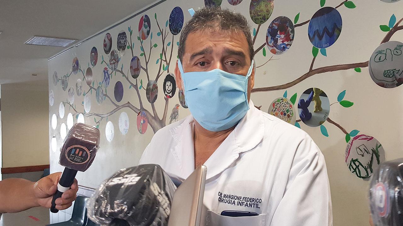 Este miércoles se conocerá si la menor internada en el Materno Infantil contrajo coronavirus