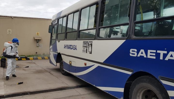 Se levantó el paro de colectivos en Salta