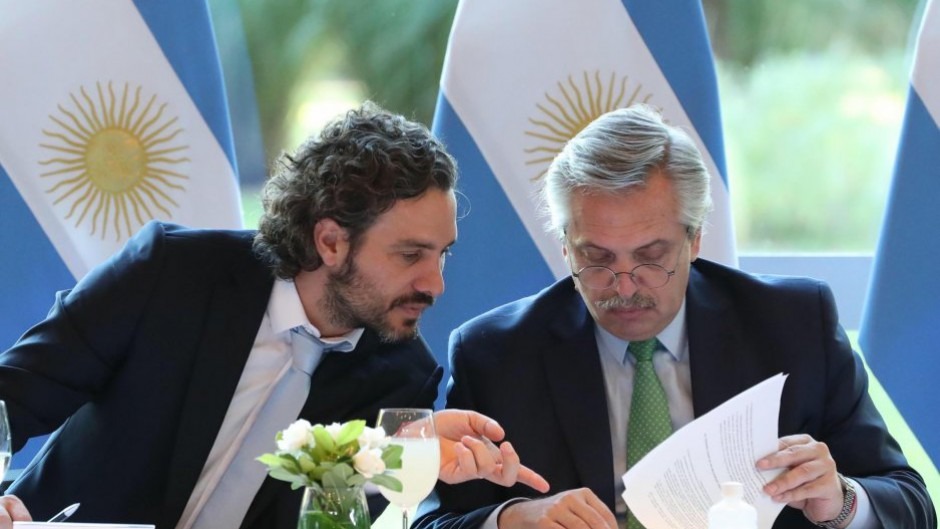 Alberto apura el aval del Congreso para los superpoderes de Cafiero