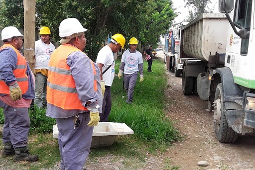 Dengue: en dos días se retiraron 40 toneladas de cacharros en barrio Palermo I
