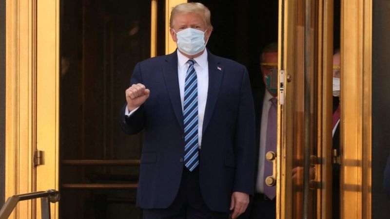 Elecciones en EE.UU.: Donald Trump vuelve a la campaña tras el coronavirus: ¿Qué dicen los médicos?