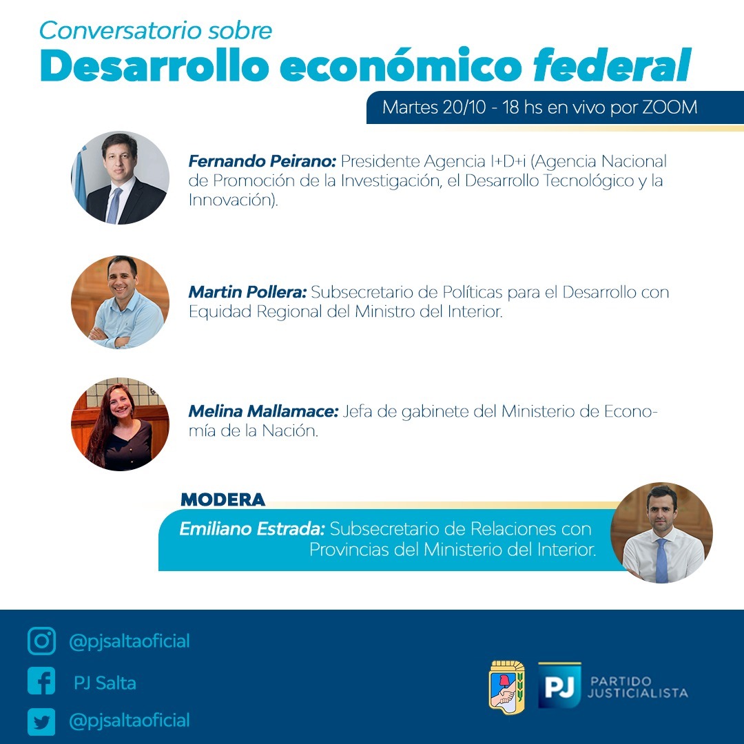 La CAP realizará este martes un Conversatorio sobre «Desarrollo Económico Federal»