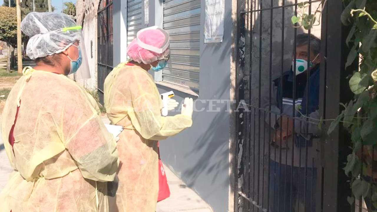 Hay barrios de Salta en donde se detectó hasta un 88% de covid-19 positivo