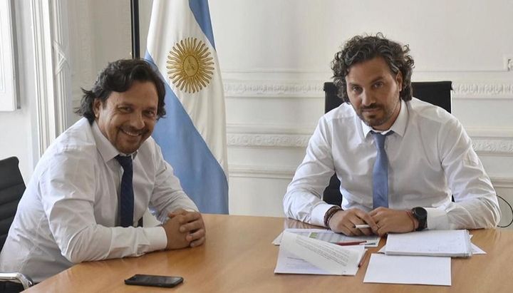 Cafiero firma este lunes el convenio por el programa Conectar con Gustavo Sáenz