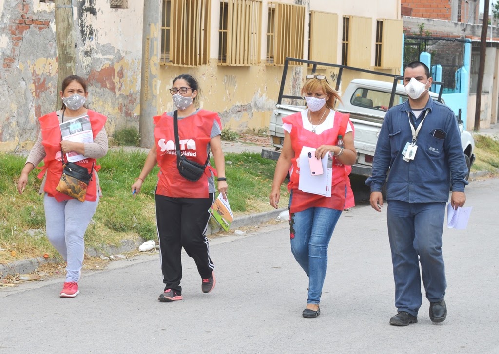 Ciudad: Operativo de Lucha contra el Dengue en barrio 20 de Junio y villas Juanita, El Sol y Villa Mónica