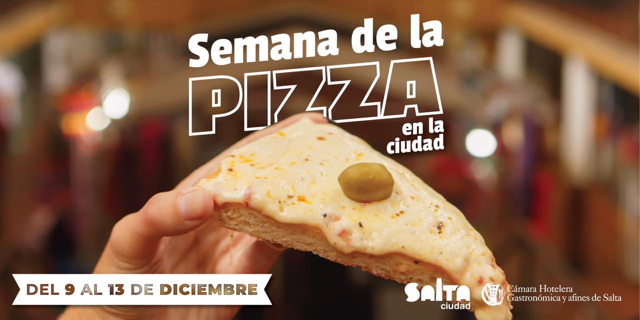 Se presentó la semana de la pizza en la Ciudad. VIDEO