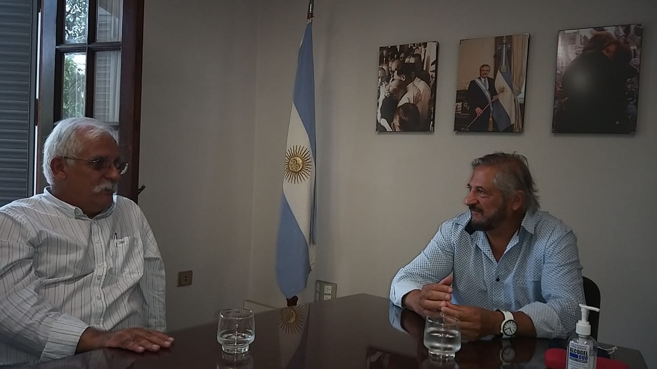 Carlos Zapata se reunió con Jorge Guaymás: «Debemos facilitar la recuperación de las actividades económicas»