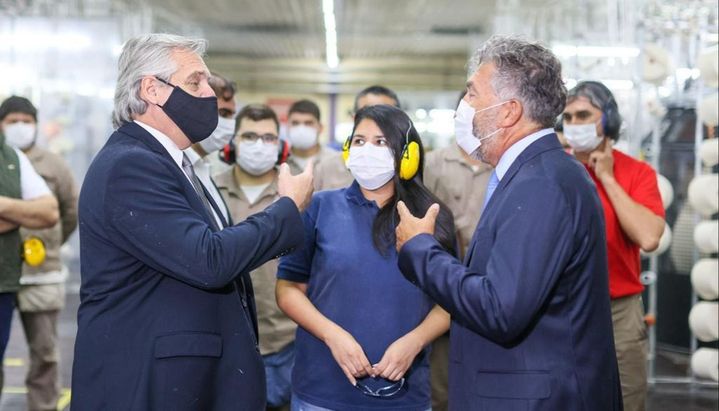 Alberto pidió preservar «la gran inversión» en el sector de los biocombustibles en el norte