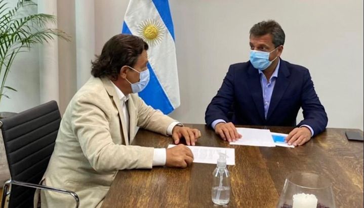 Sáenz pidió a Massa por Ganancias y la ley de biocombustibles