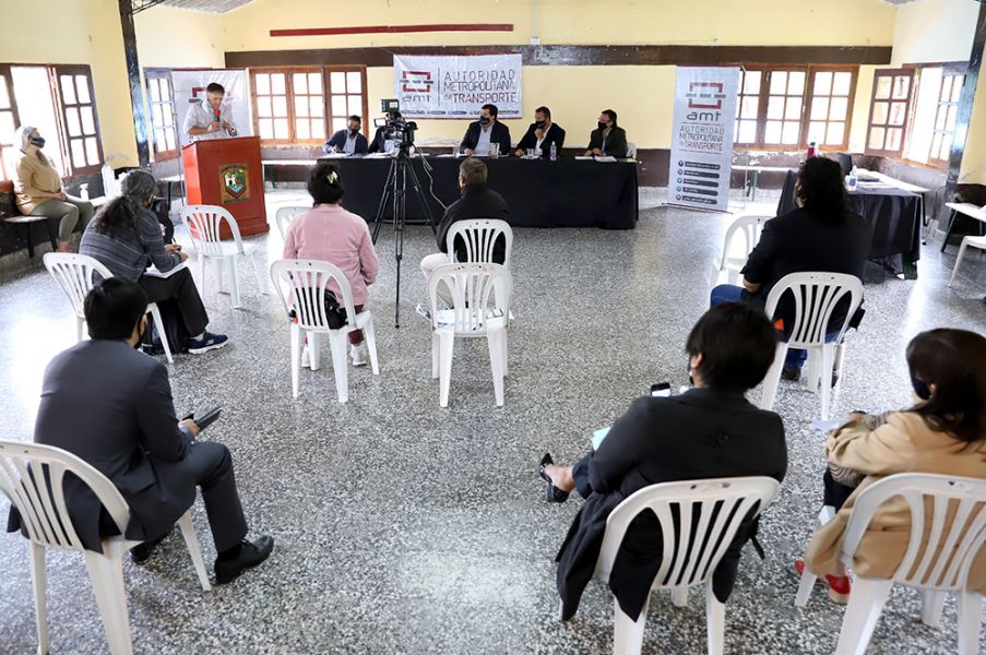 SAETA: Se llevó a cabo la Audiencia para determinar el incremento del boleto de colectivo. VIDEO