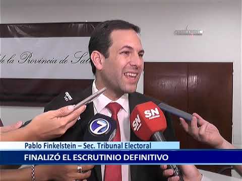 Pablo Finquelstein (Secretario Electoral): «Nosotros trabajamos sobre la fecha eleccionaria provincial del 4 de Julio»