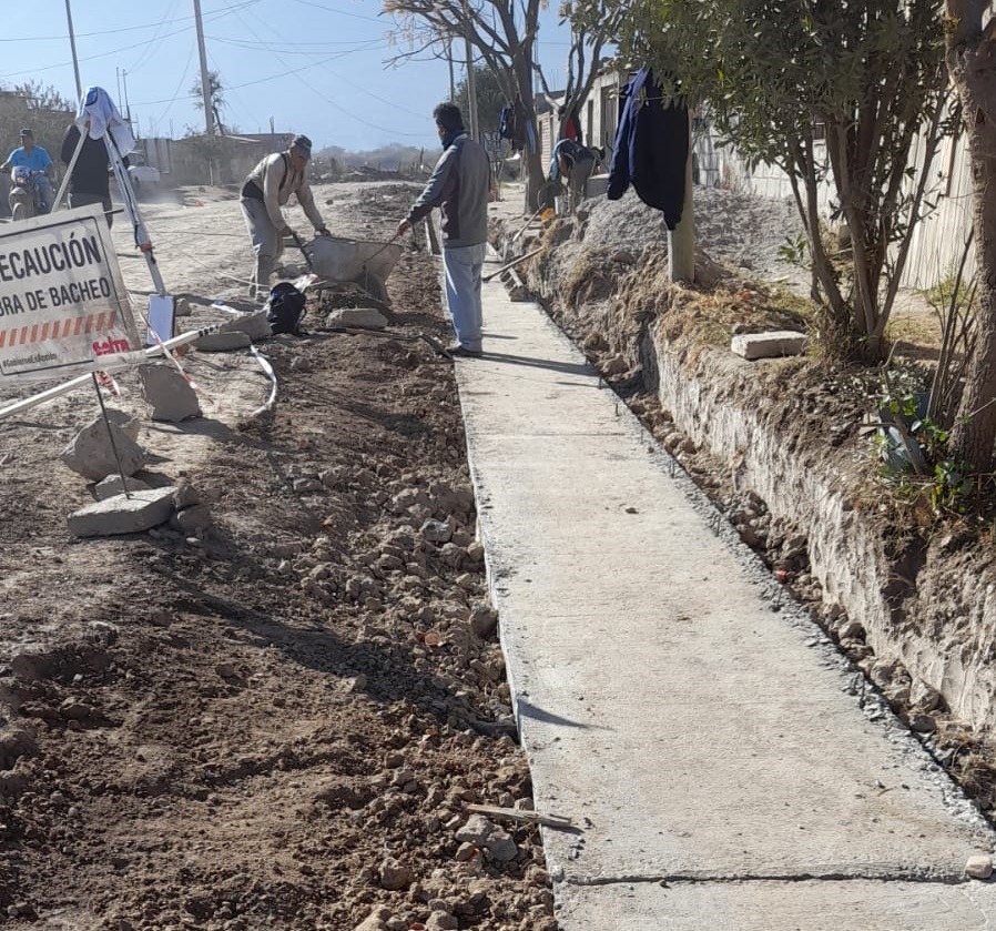 Ciudad: se ejecutan diversas tareas de arreglo de calles