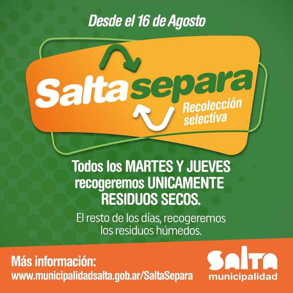 Salta Separa: destacan el cumplimiento y comportamiento de los vecinos