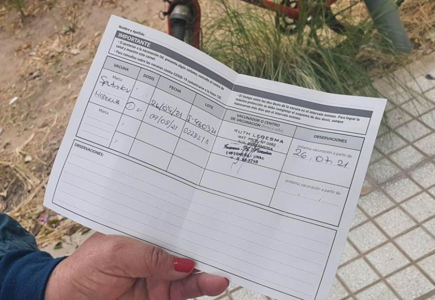 Salta: Vacunados con Sputnik V pueden recibir la segunda dosis sin turno con Moderna