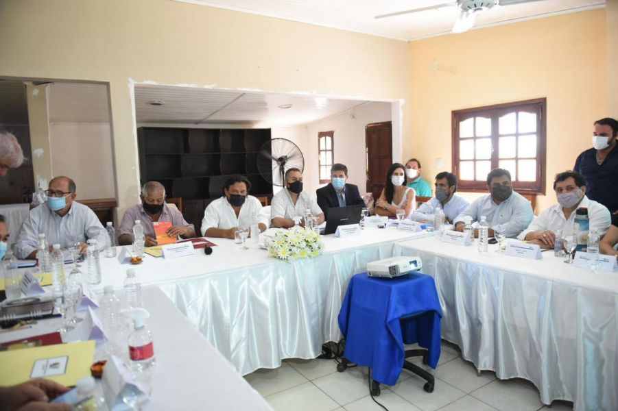 ”Estamos haciendo un plan de obras absolutamente federal”, dijo Sáenz. VIDEO