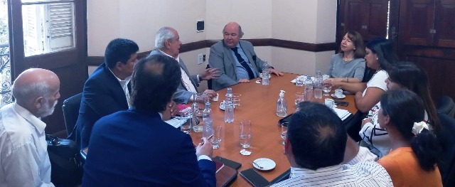 Reforma Constitucional: El Procurador se reunió con convencionales constituyentes