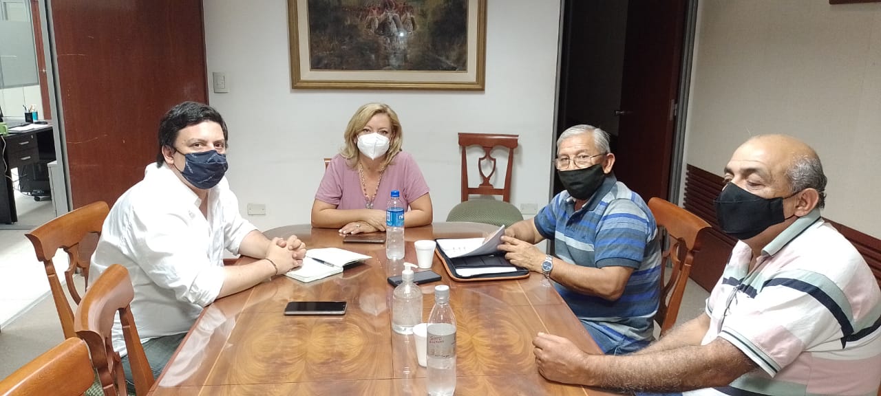 La Municipalidad dialogó con referentes gremiales