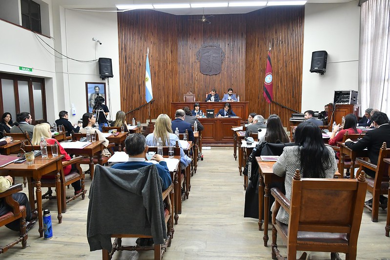 29 proyectos en la sesión del Concejo Deliberante capitalino
