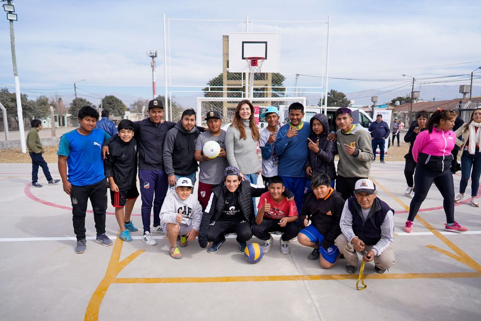 Bettina Romero anunció la refacción de 38 playones deportivos en la Ciudad. VIDEOS