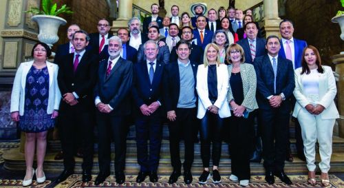 El vicegobernador salteño expuso en la Cumbre de Gobernadores de Latinoamérica