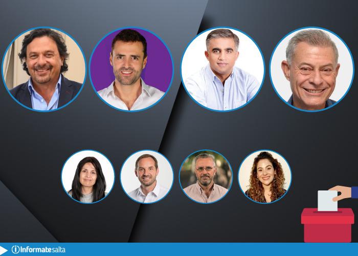 Estos son los candidatos a gobernador en Salta