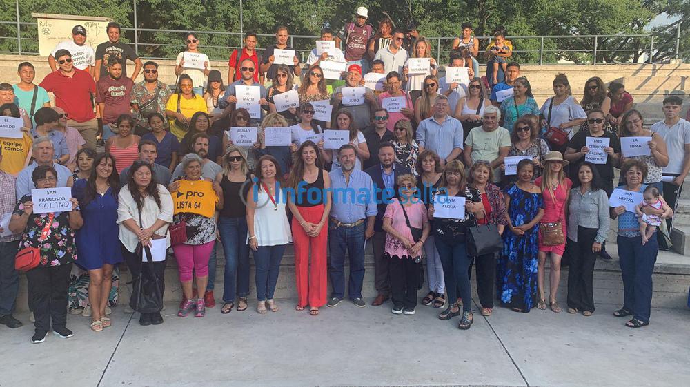 Dirigentes del PRO ratifican su apoyo a Bettina Romero y Gustavo Sáenz