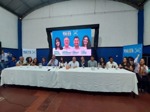 Se presentó oficialmente el frente Salta Para Todos