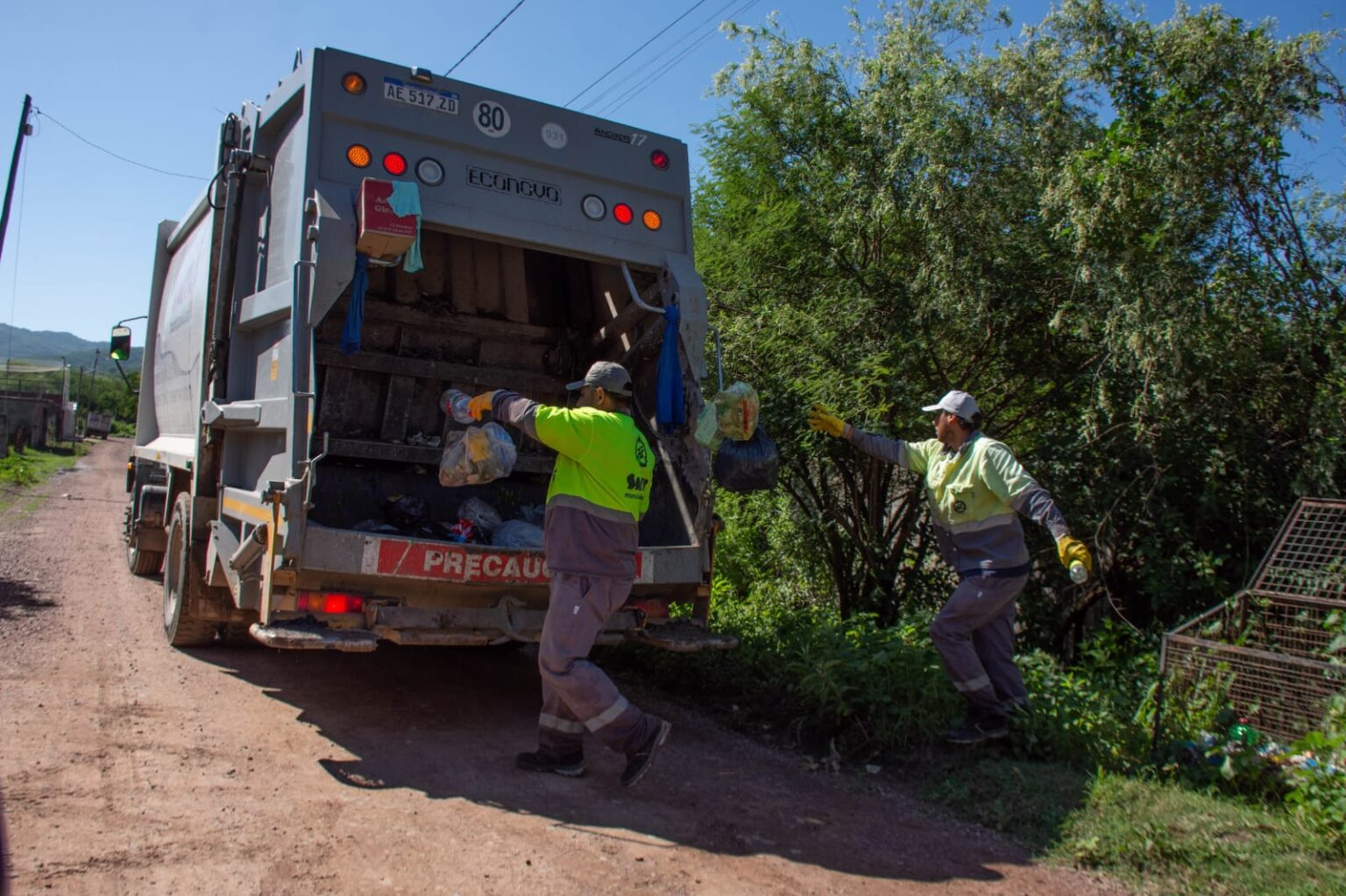 Servicios municipales en el feriado por el Día del Trabajador