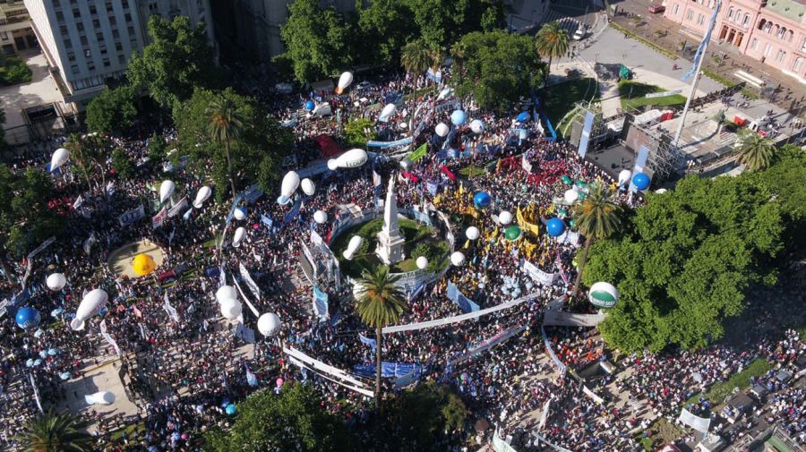 Marchas por el Día Internacional de los Trabajadores