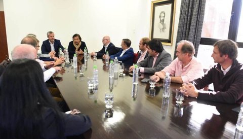 El sector empresarial ratificó al gobernador Sáenz la necesidad de garantizar tanto el derecho a peticionar como a la libre circulación