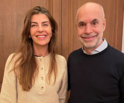 Bettina Romero oficializó su apoyo a Horacio Rodríguez Larreta
