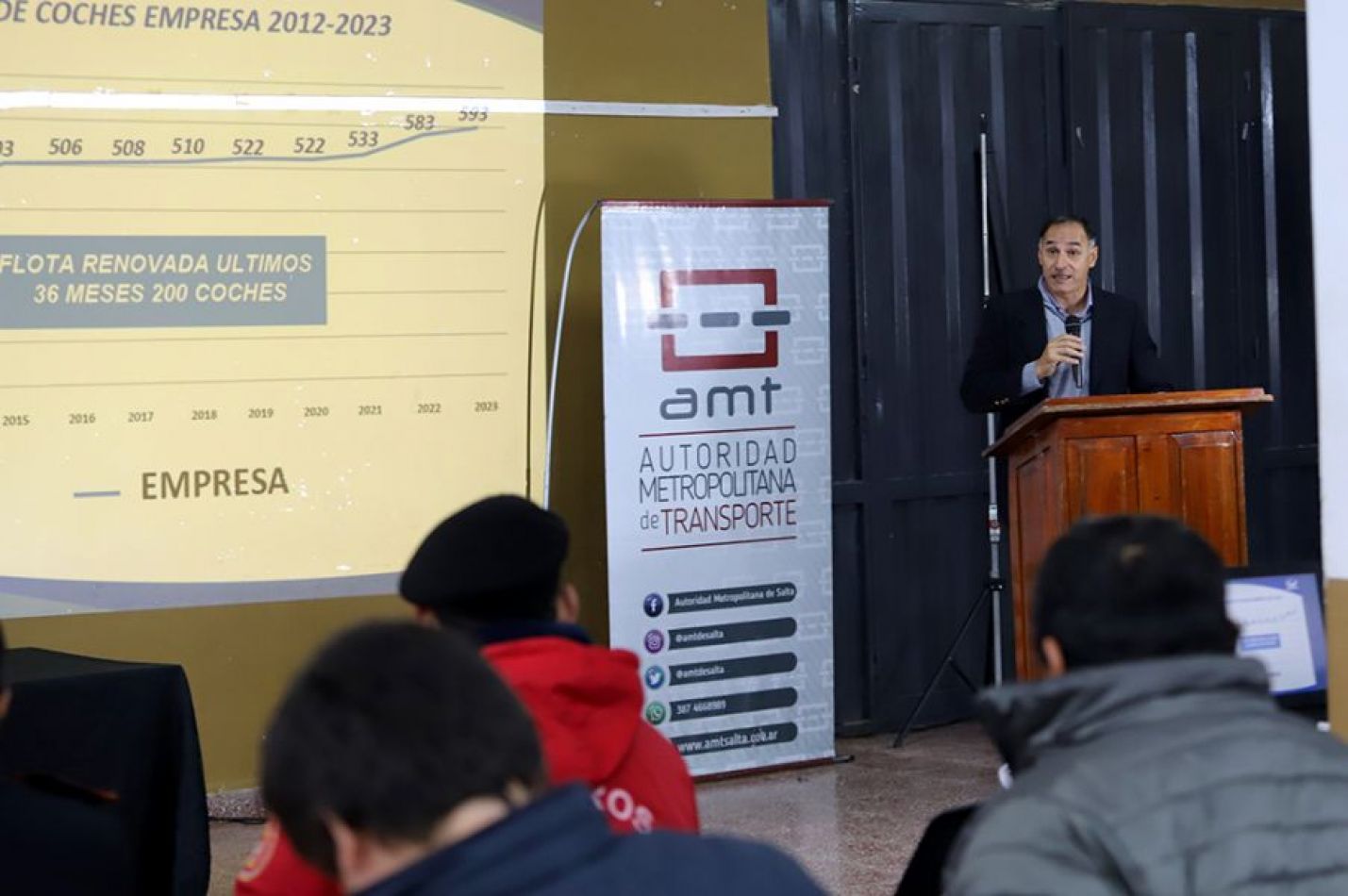 Se llevó a cabo la audiencia pública por la readecuación tarifaria del boleto de Saeta