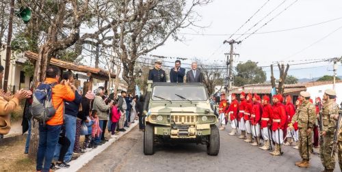 En La Caldera, el vicegobernador Marocco conmemoró el Día de la Independencia