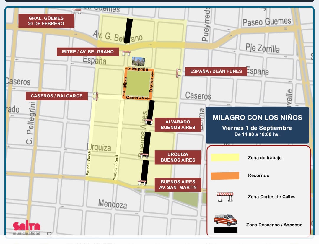 Dispositivos especiales por el Milagrito de los niños este viernes y sábado. VIDEO/FOTOS