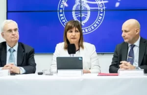 Patricia Bullrich adelantó que «ya está entrando al Congreso» un proyecto para modificar la ley de imputabilidad