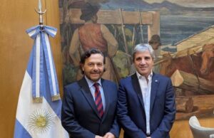 Gustavo Sáenz le pidió a Caputo más infraestructura para el norte
