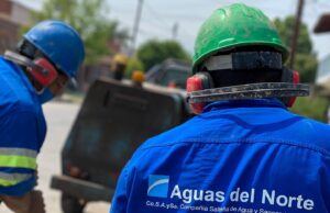 Aguas del Norte realiza trabajos en Rosario de la Frontera y Río Piedras