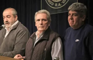 La CGT prepara la marcha del 1° de mayo y Moyano critica a Milei