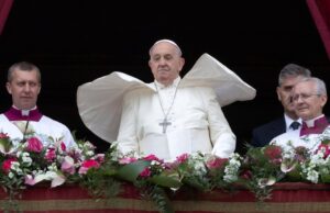 En el Domingo de Pascua, el Papa lanzó un dramático mensaje de paz ante los “vientos de guerra” en Europa