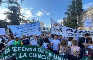 Informe de César Lazo sobre la marcha universitaria en Salta. AUDIO