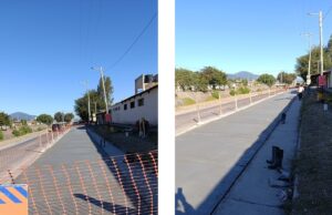 Se reconstruyó la calzada en Avda. Yrigoyen al 1.800. VIDEO/FOTOS