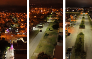 Se colocaron nuevas luces LED en Ciudad del Milagro y en Chachapoyas. VIDEO/FOTOS