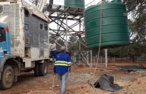 El Gobierno construye nuevas redes de agua para comunidades de La Curvita y El Rosado, en Santa Victoria Este