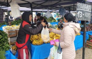 Vecinos de zona oeste aprovecharon las ofertas de “El mercado en tu barrio”. VIDEO/FOTOS
