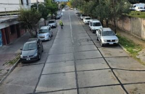 Avanzan las obras de arreglo de calles en la ciudad. FOTOS