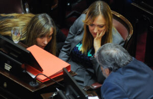 Cristina Kirchner muy activa para que caiga la Ley Bases en el Senado