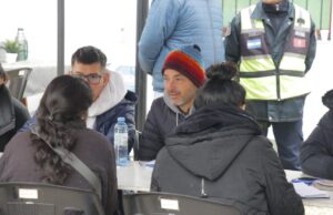 El municipio acercó sus servicios a barrio La Paz. FOTOS