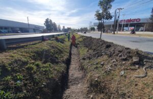 Avanza el acondicionamiento del desagüe pluvial de Av. Tavella. VIDEO/FOTOS