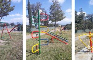 Realizaron diversas intervenciones de mantenimiento de plazas y espacios verdes. FOTOS